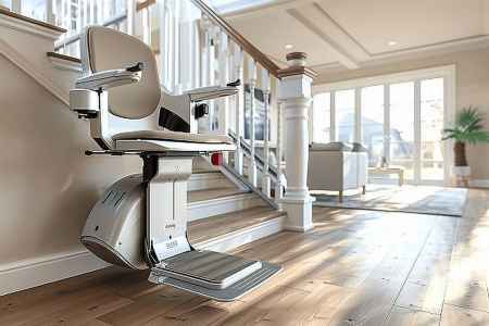 Monte-escalier avec plateforme : Idéal pour les fauteuils roulants